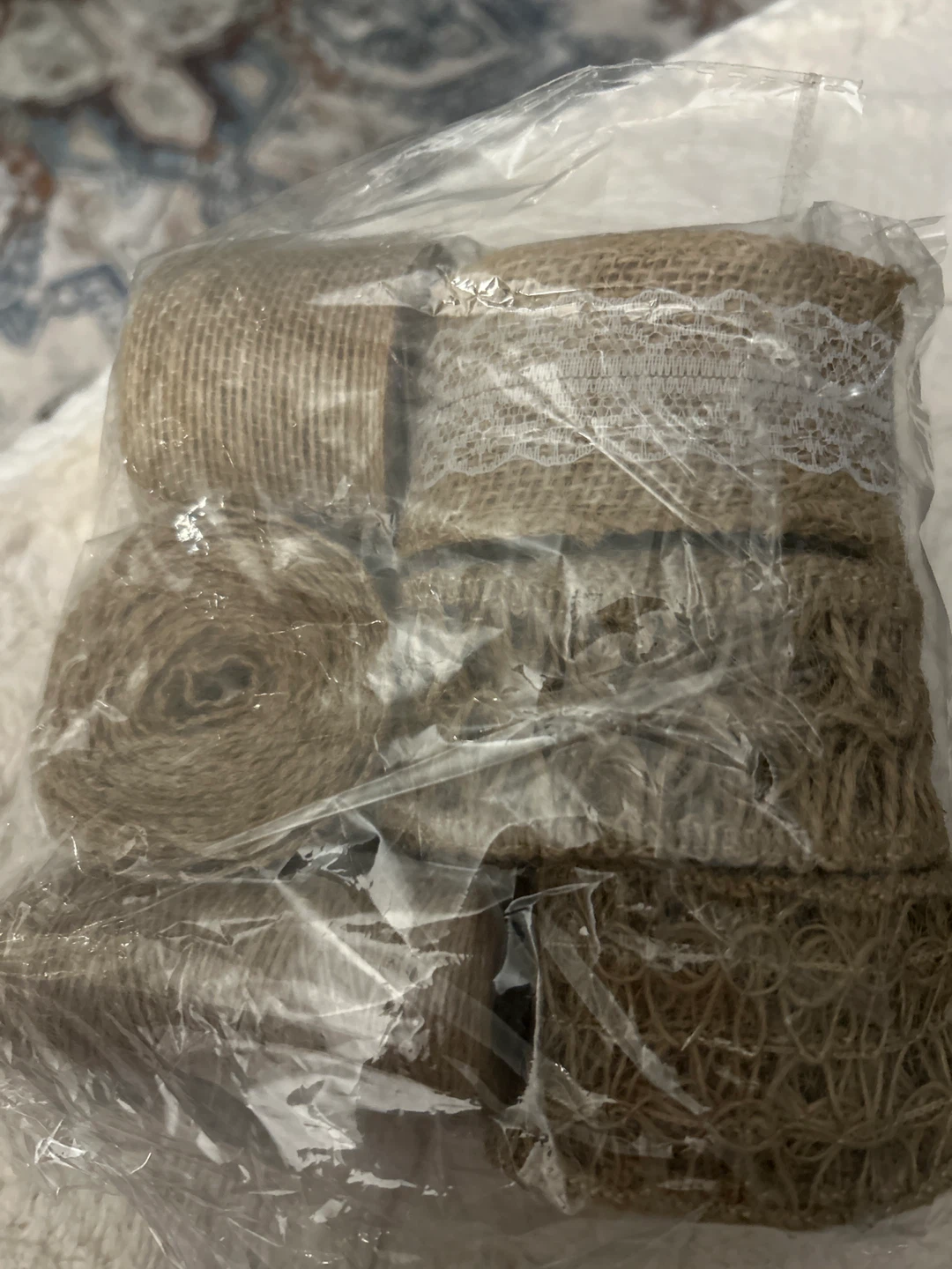 Burlap Ribbon and Twine Craft Set - photo 2