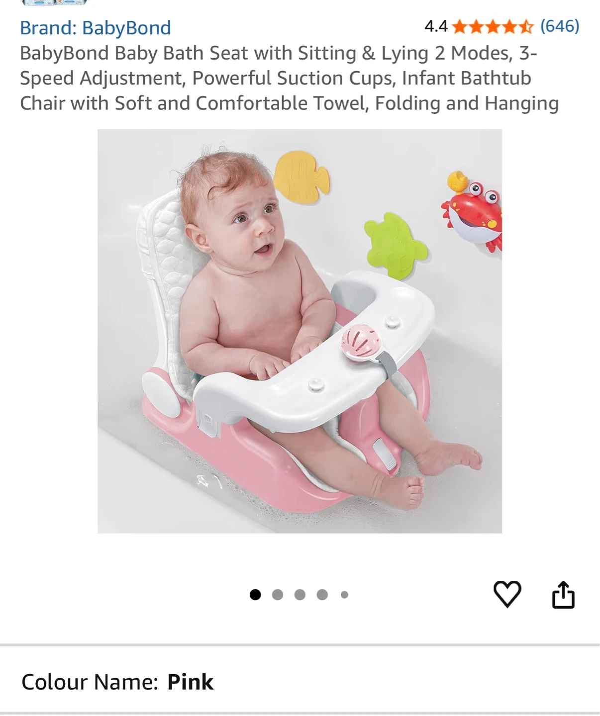 BabyBond Baby Bath Seat - photo 3