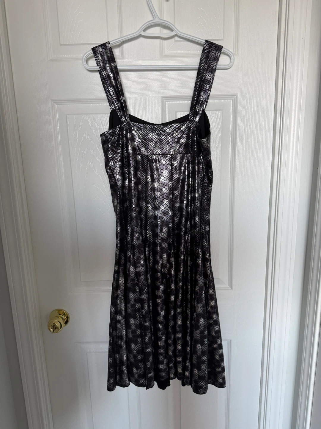 Black & Silver Flowy Dress - photo 2