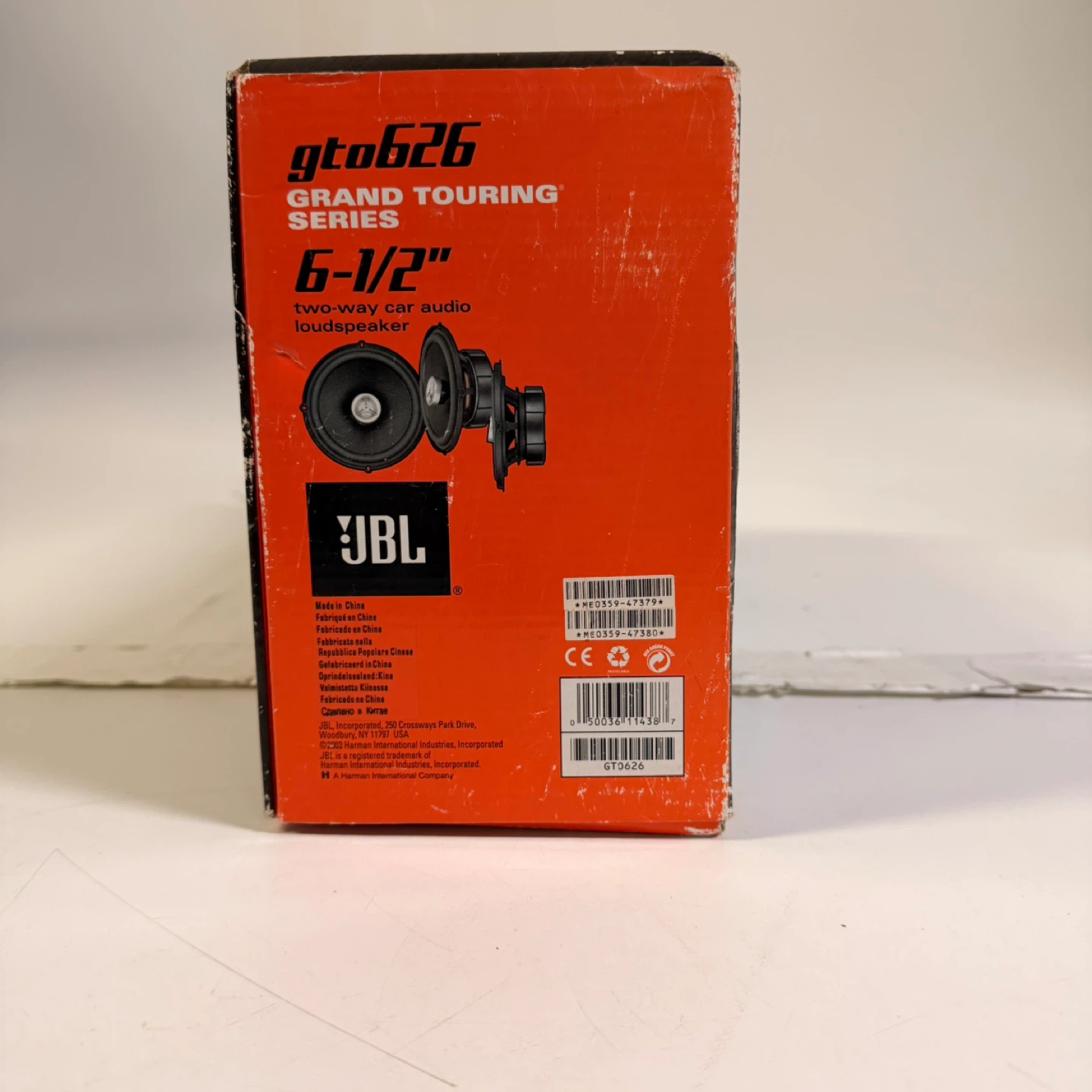 JBL GTO626 6-1/2" Two-Way Car Audio Loudspeakers - photo 5