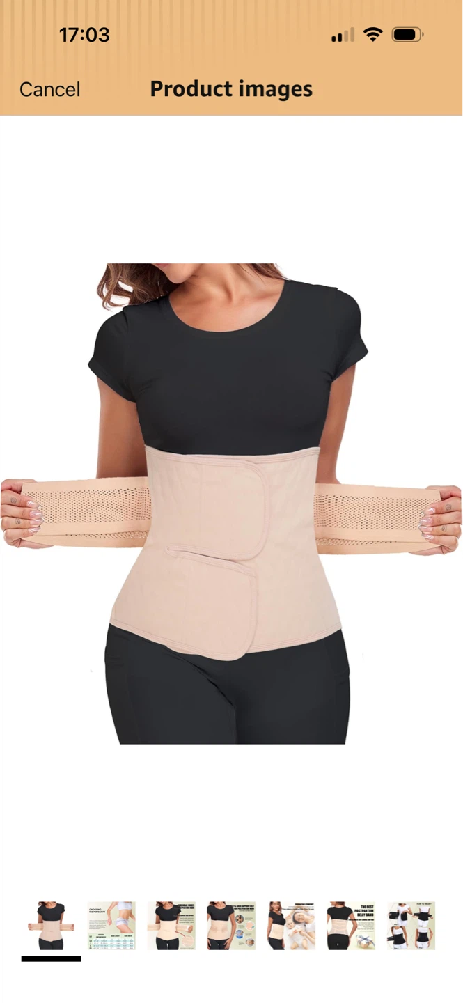 Women's Postpartum Belly Band Wrap - photo 2