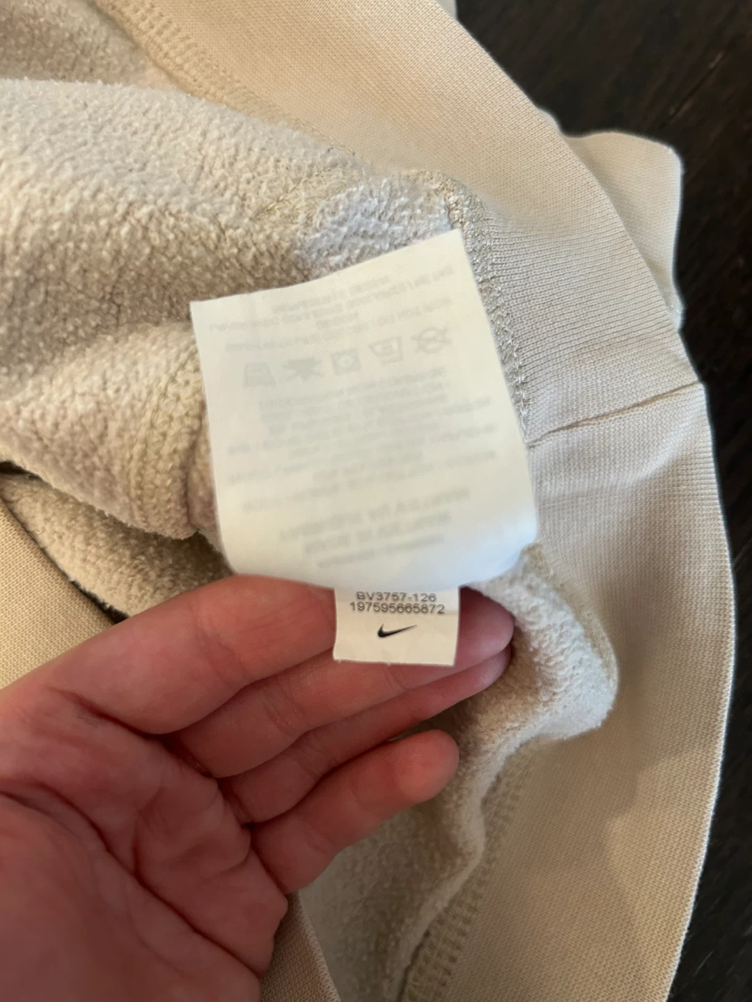 Kids beige Nike hoodie - photo 4