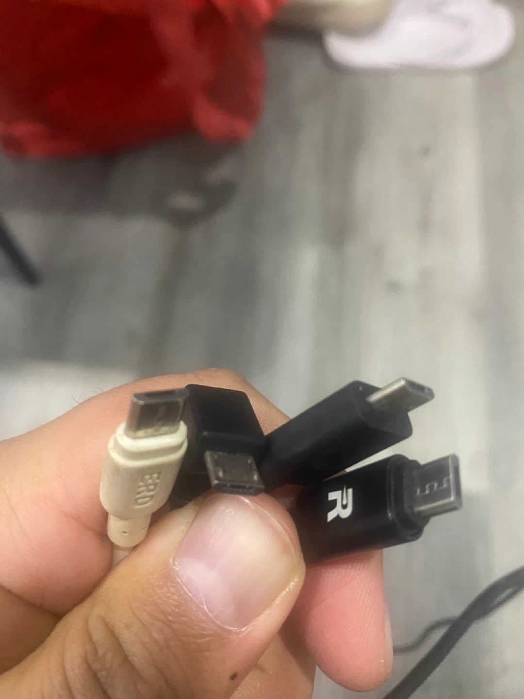 Mixed USB and Power Cables - photo 4