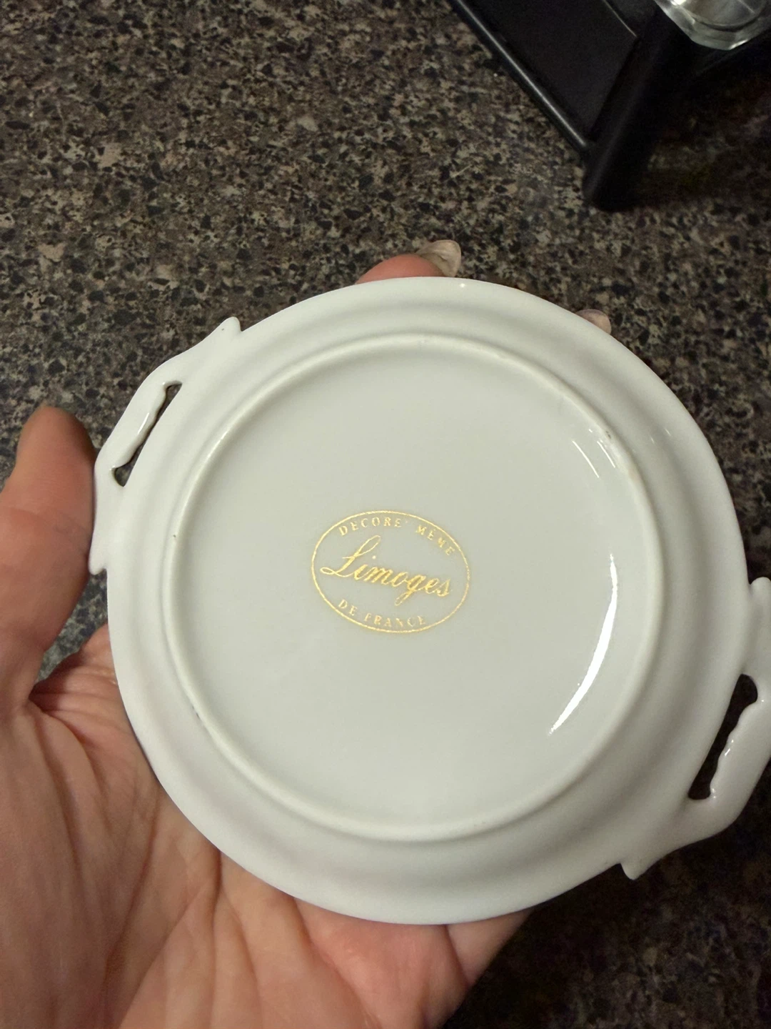 Limoges Decorative Dish with Handles - photo 3