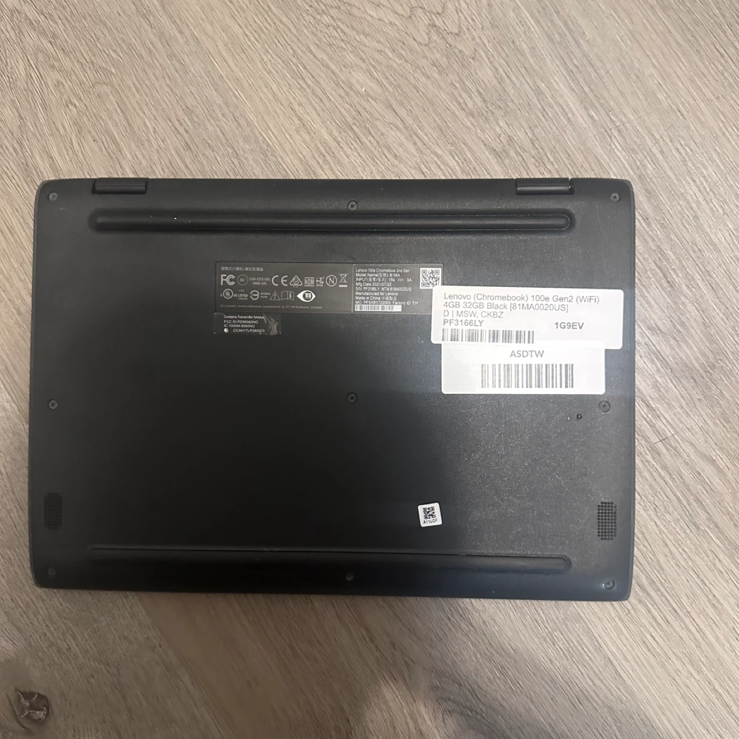 Lenovo (Chromebook) 100e Gen2 81MA0020US (Used Laptop) - photo 5