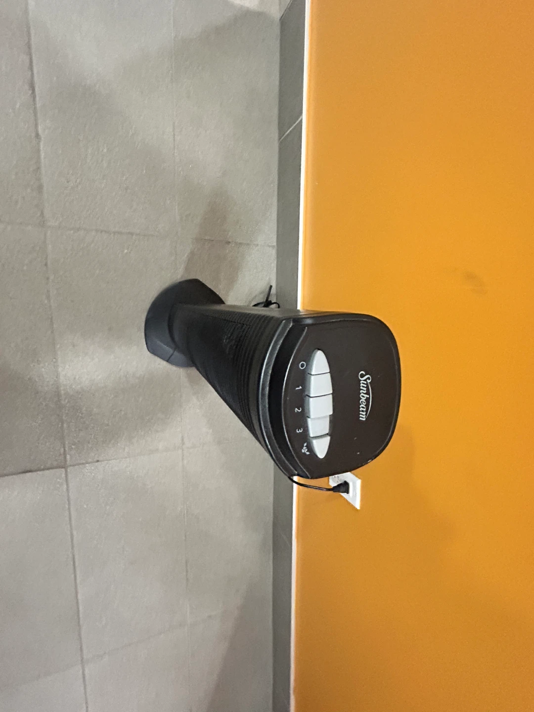 Sunbeam Black Tower Fan - photo 2