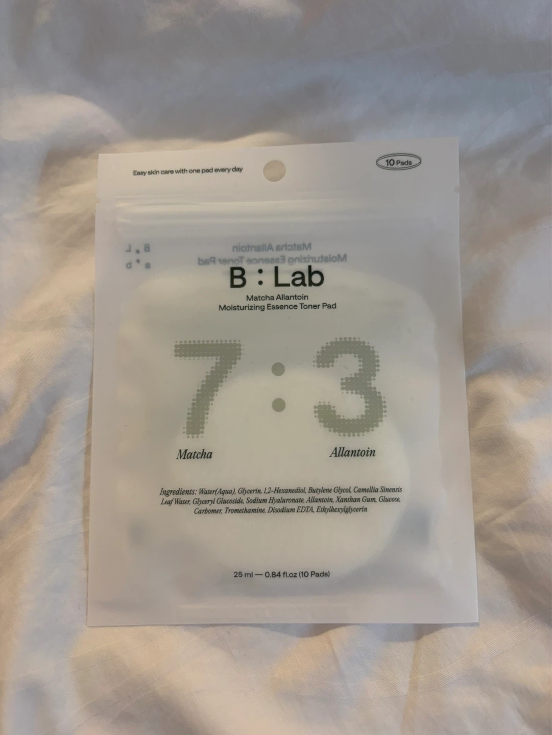 $5@1 $20@ALL B: Lab Yuja Toner Pads - 10 Pads