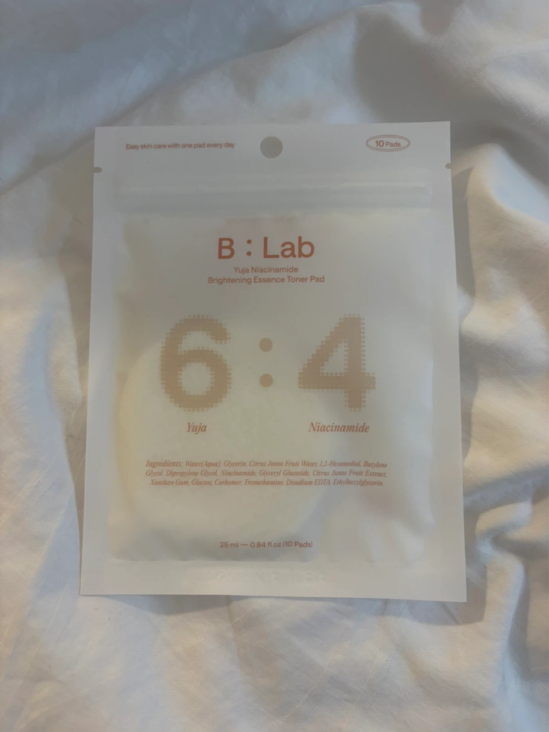 $5@1 $20@ALL B: Lab Yuja Toner Pads - 10 Pads - photo 5