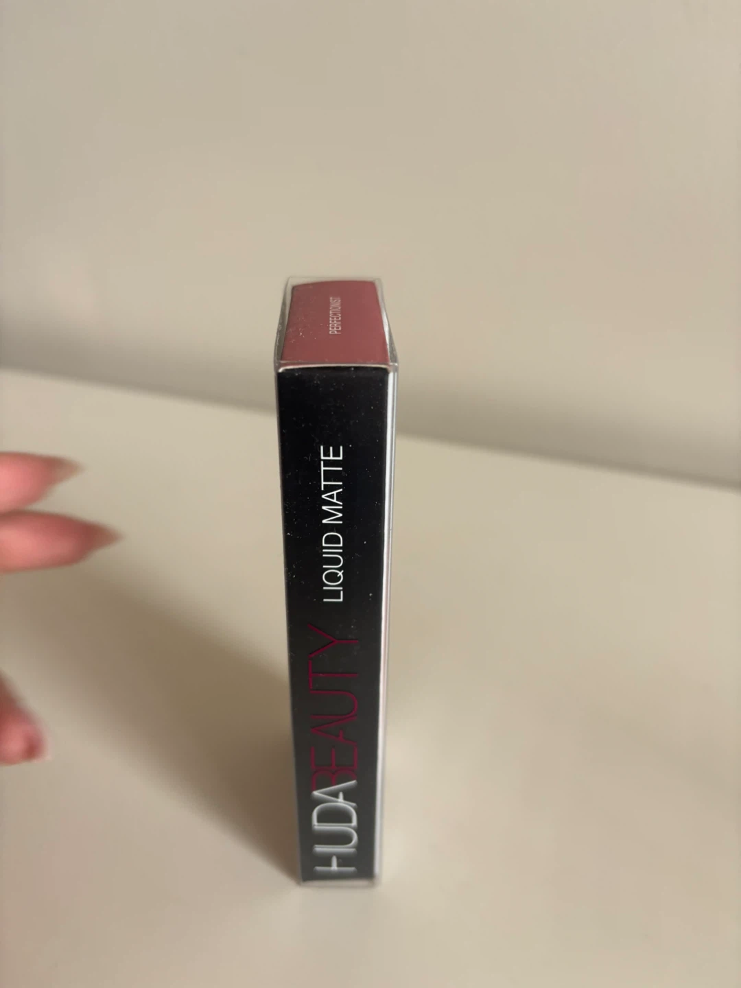 Huda Beauty Liquid Matte Lipstick in Perfectionist - photo 5