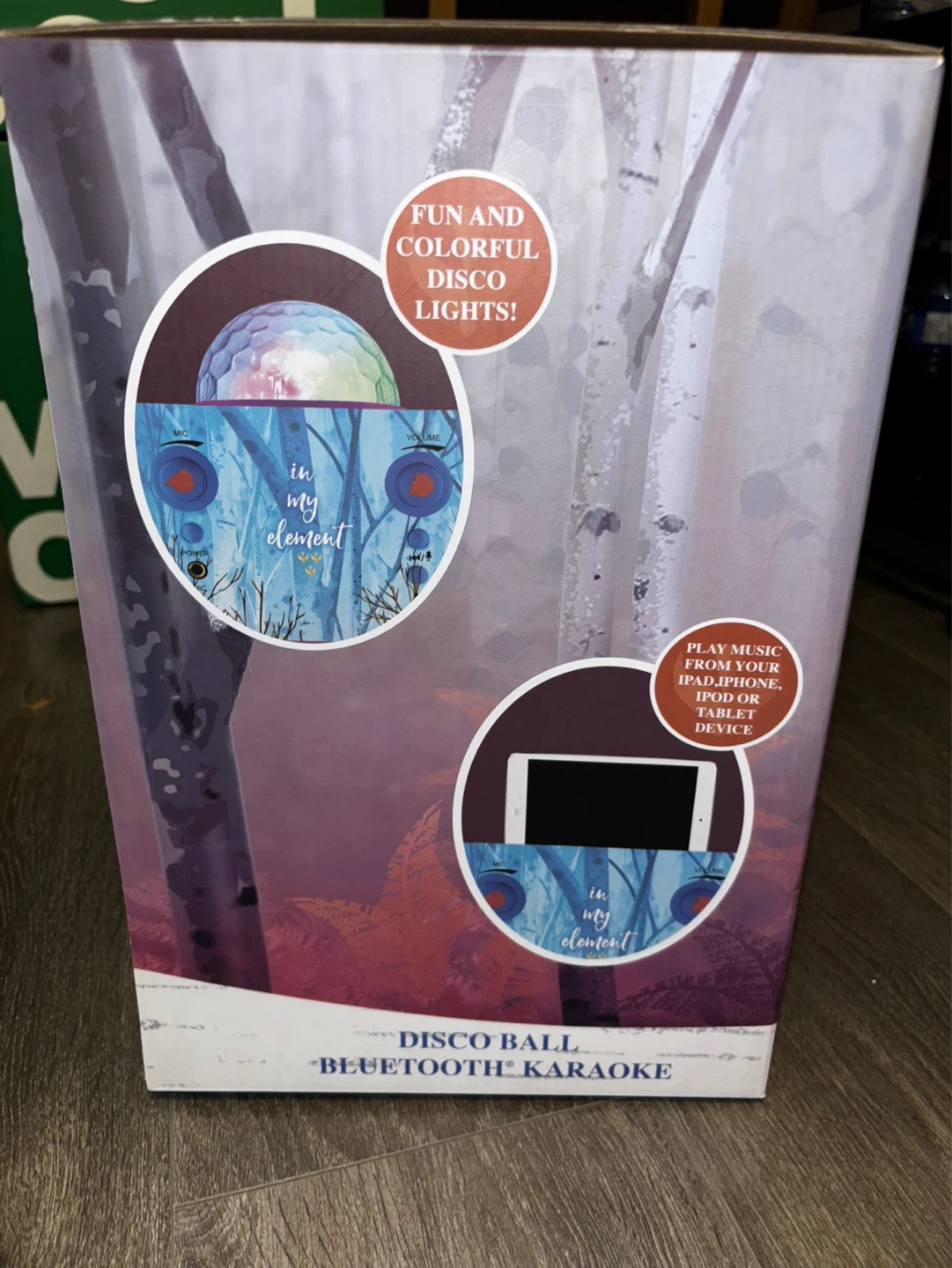 Disney Frozen II Disco Ball Bluetooth Karaoke Machine - photo 3