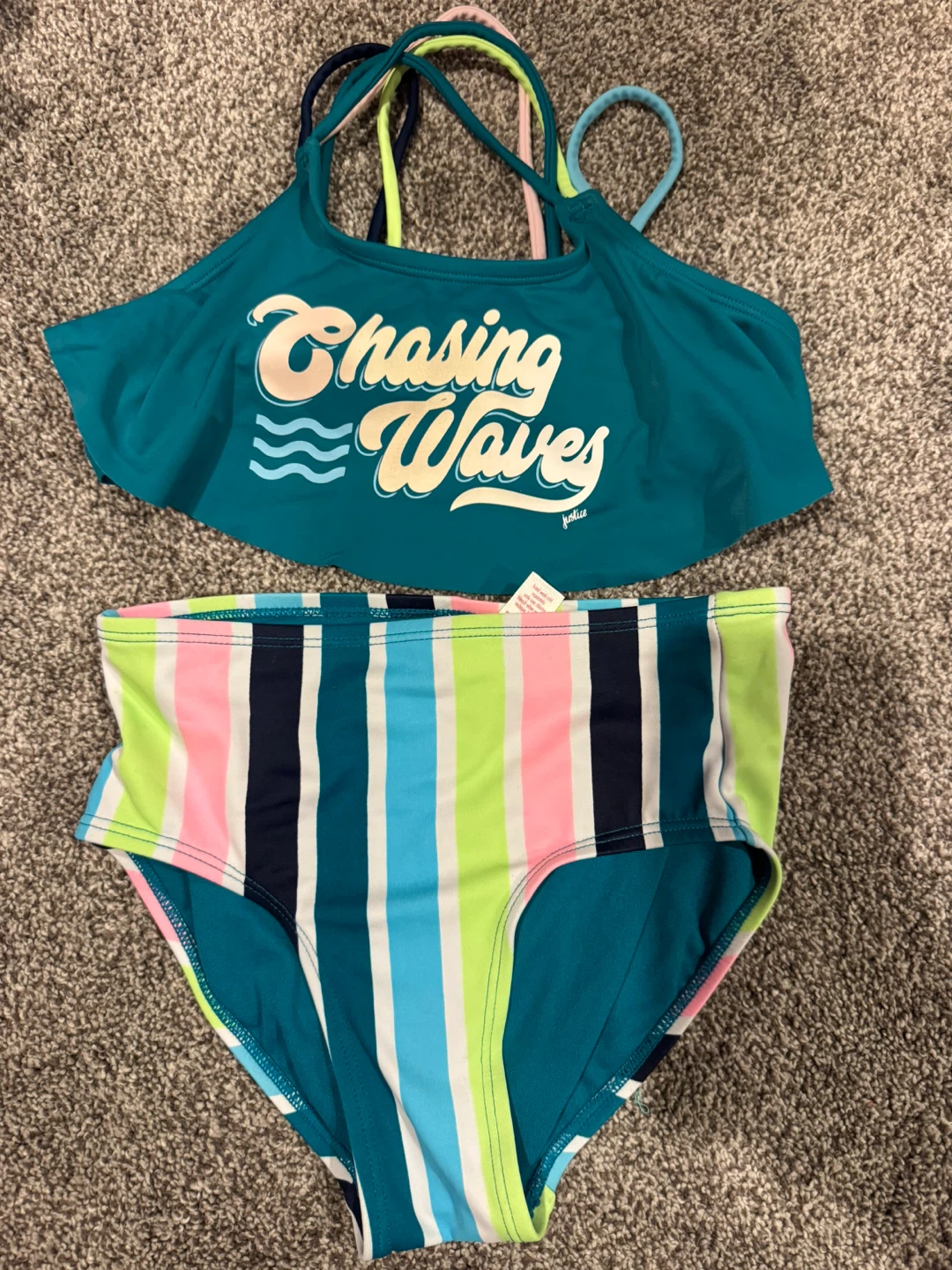 Justice swimsuit for girls 8, George 10/12 - photo 3