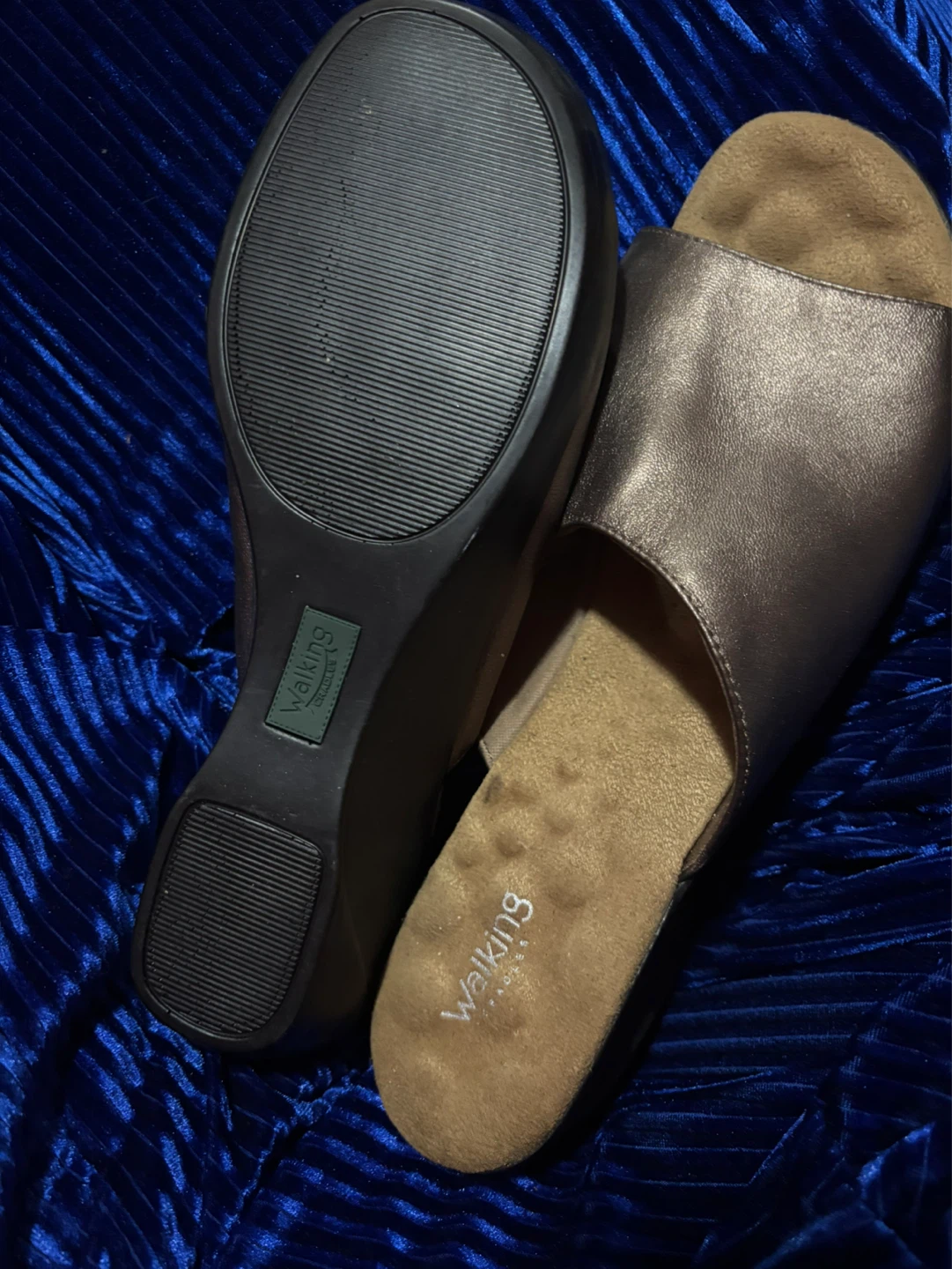 Walking Cradles Women's Sandals Size 12WW Bronze - photo 2