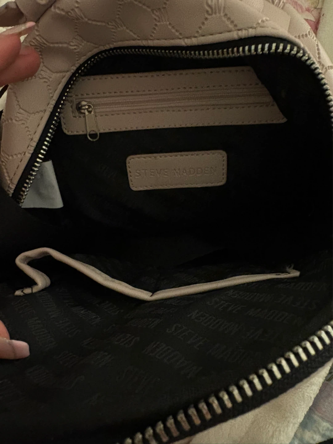 Steve Madden Pink Quilted Mini Backpack - photo 2