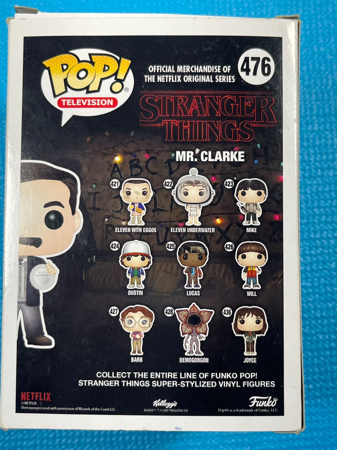 Rare SDCC Exclusive ! Stranger Things Mr. Clarke #476 (Vaulted) - photo 5