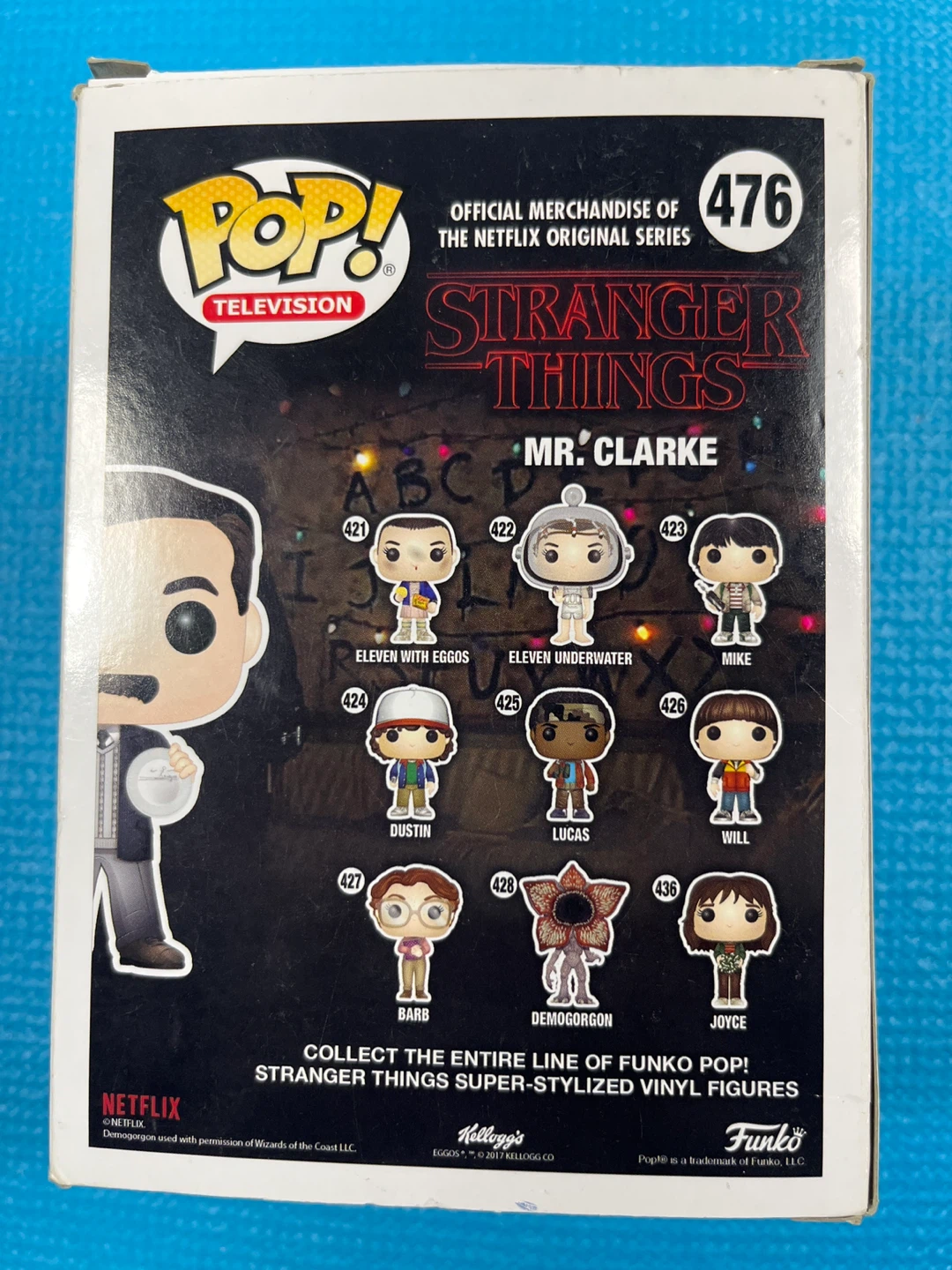 Rare SDCC Exclusive ! Stranger Things Mr. Clarke #476 (Vaulted) - photo 3