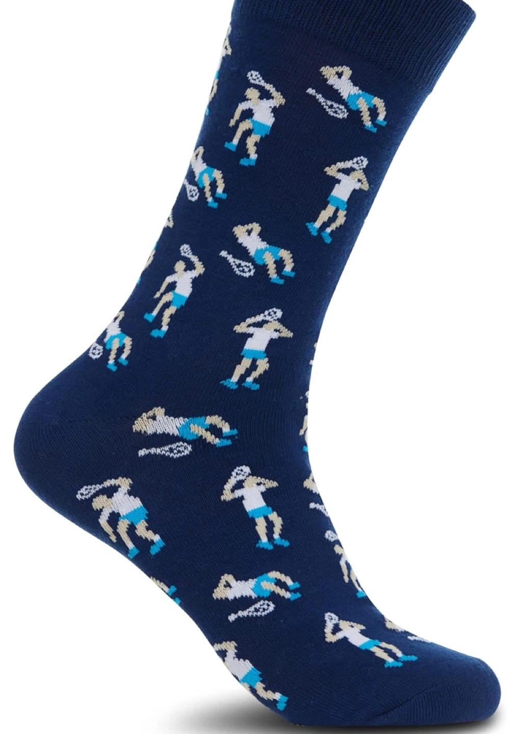 Frustrated Tennis Player Novelty Socks - photo 3