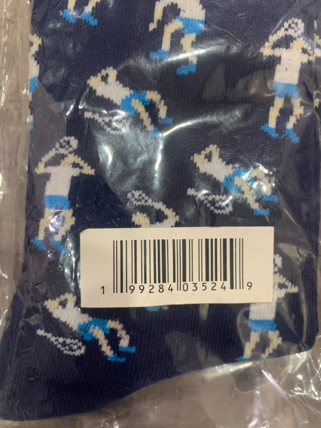 Frustrated Tennis Player Novelty Socks - photo 4