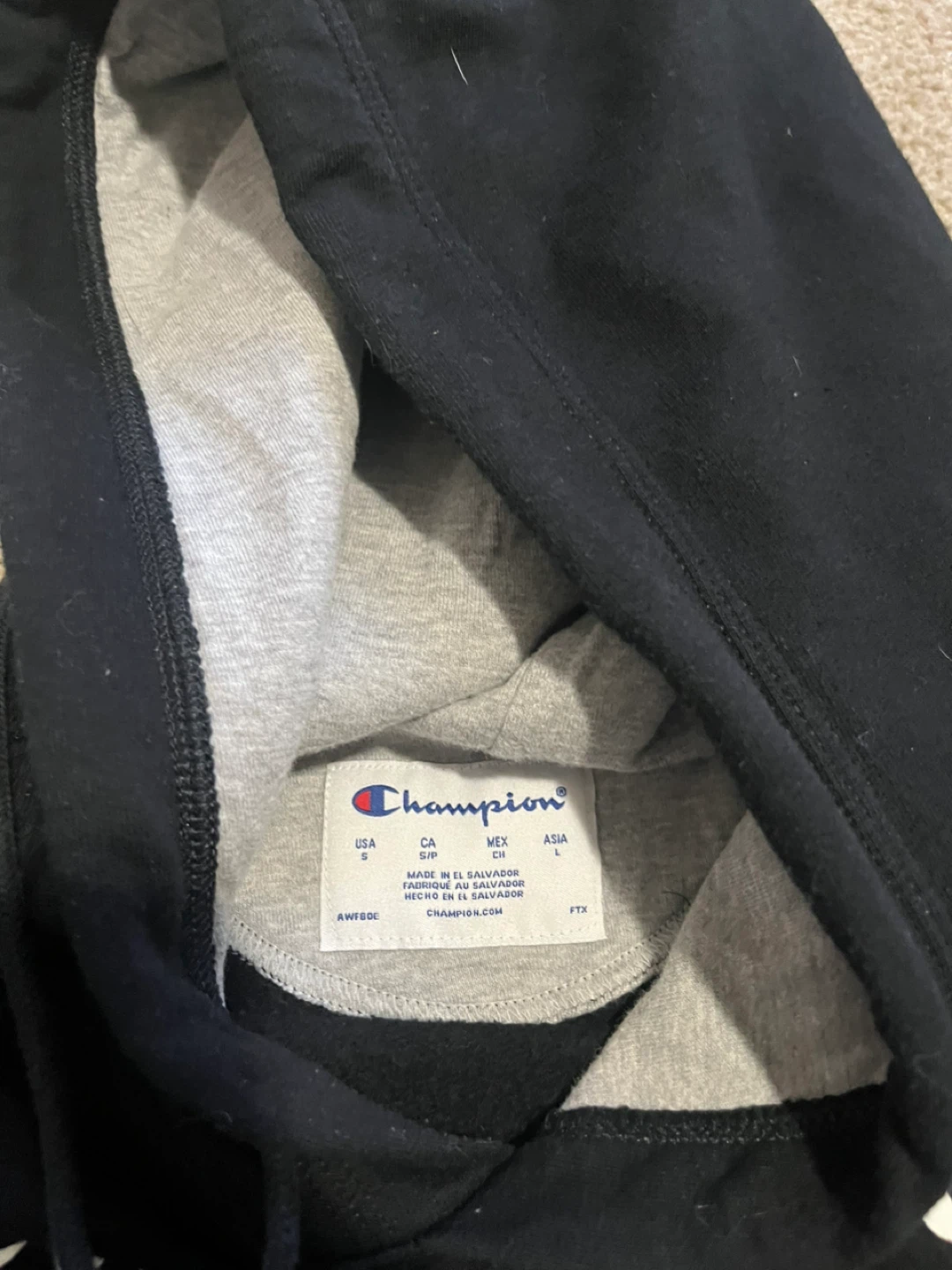 Champion Hoodie and Sweatpants Set - Size S - photo 2