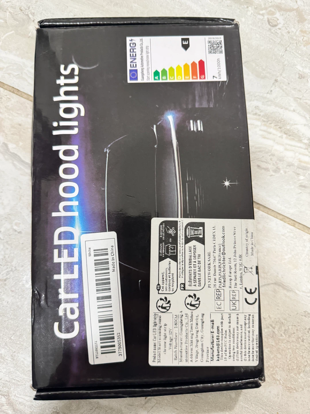 Car LED Hood Lights - White