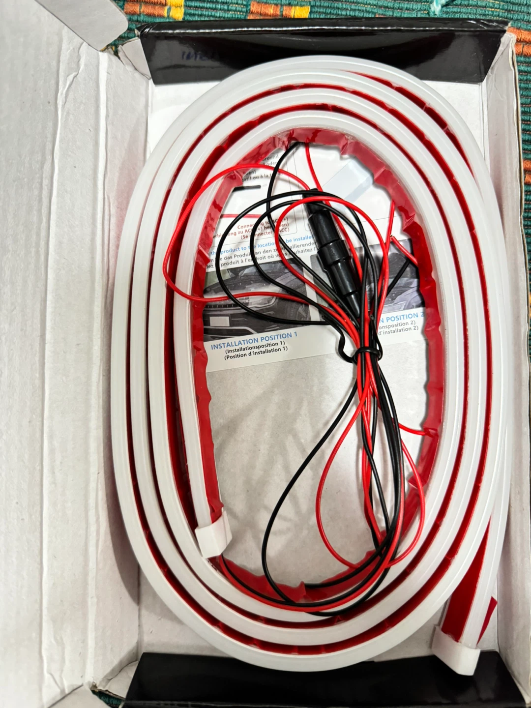 Car LED Hood Lights - White - photo 3