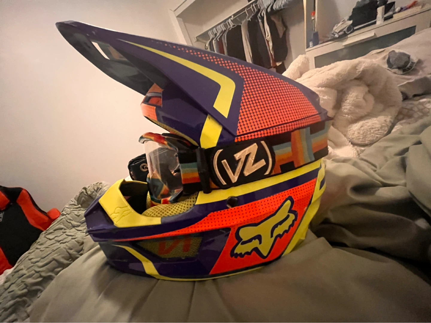 Fox Racing Motocross Helmet - photo 2