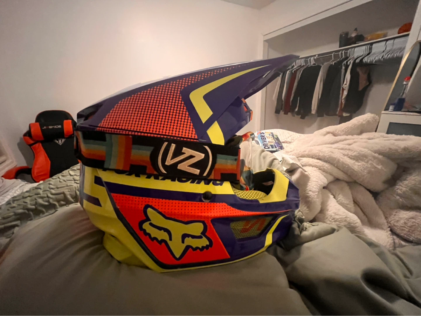 Fox Racing Motocross Helmet
