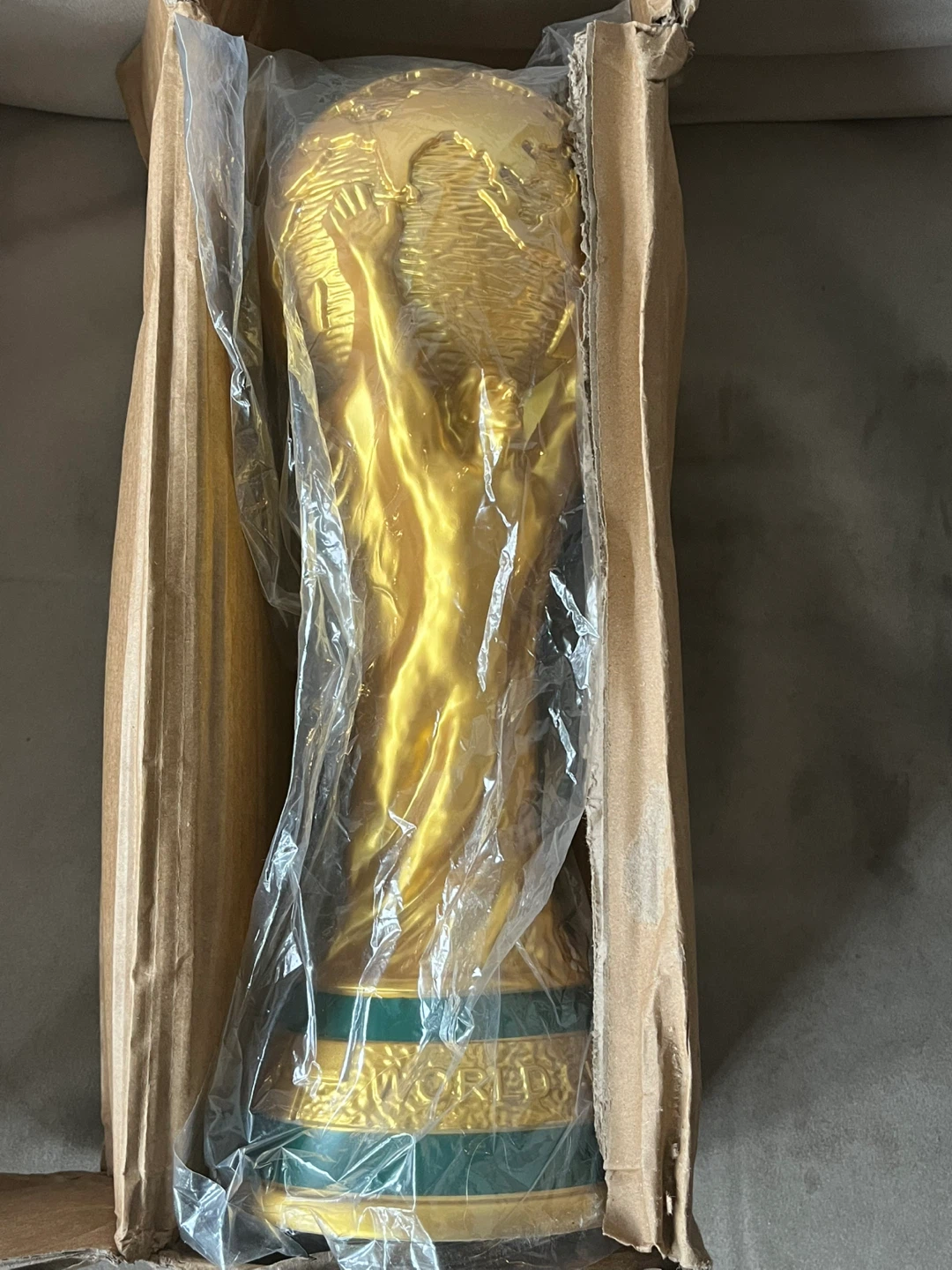 FIFA World Cup Trophy Replica Full Size 36cm -Brand New-