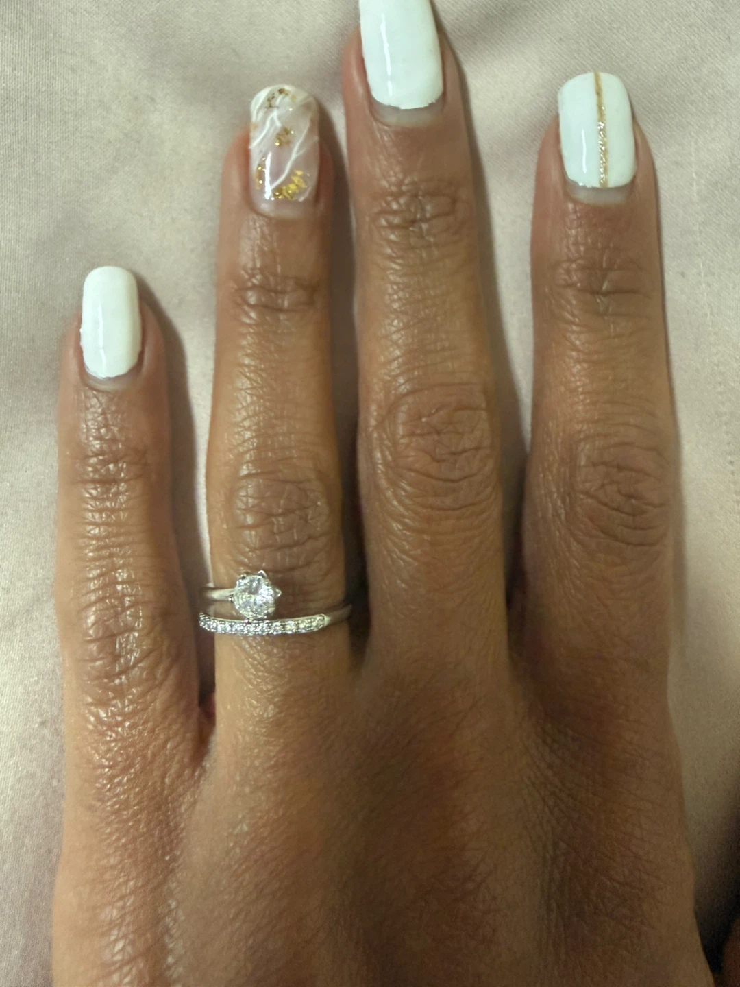 ✨ Elegant 2-in-1 Ring (Engagement + Band Style) ✨ - photo 2