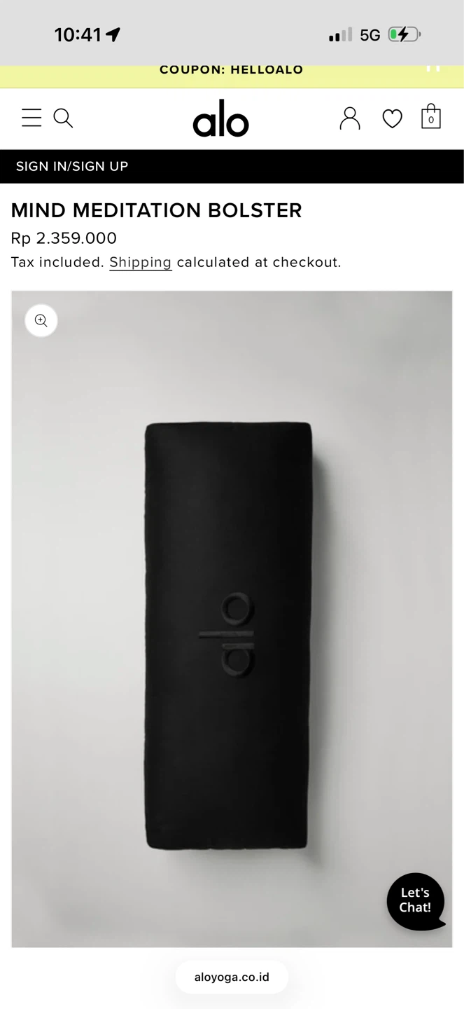 Alo Mind Meditation Bolster