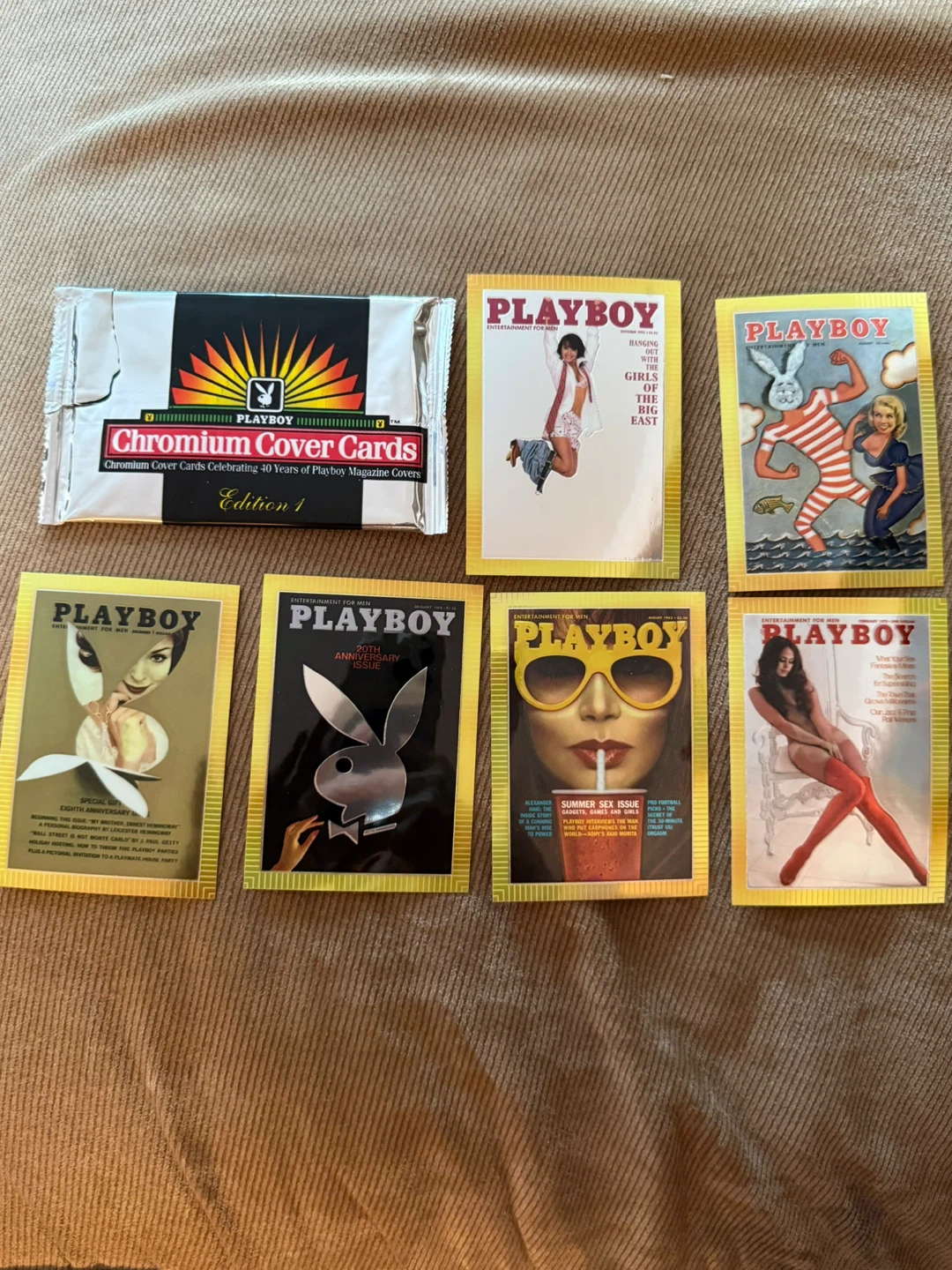 Playboy Chromium Cover Cards - Edition 1