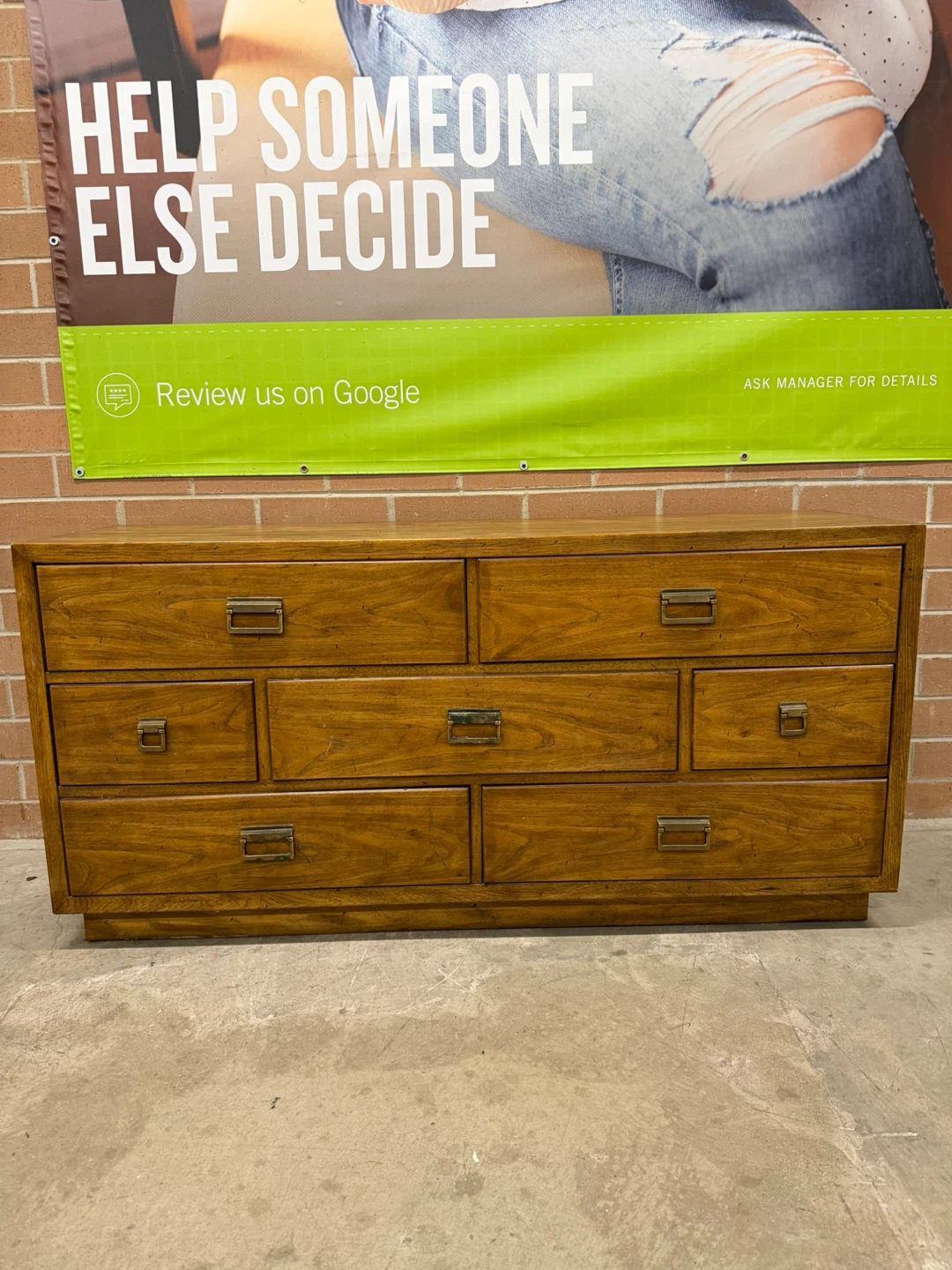 Drexel Mid-Century Modern 9-Drawer Dresser