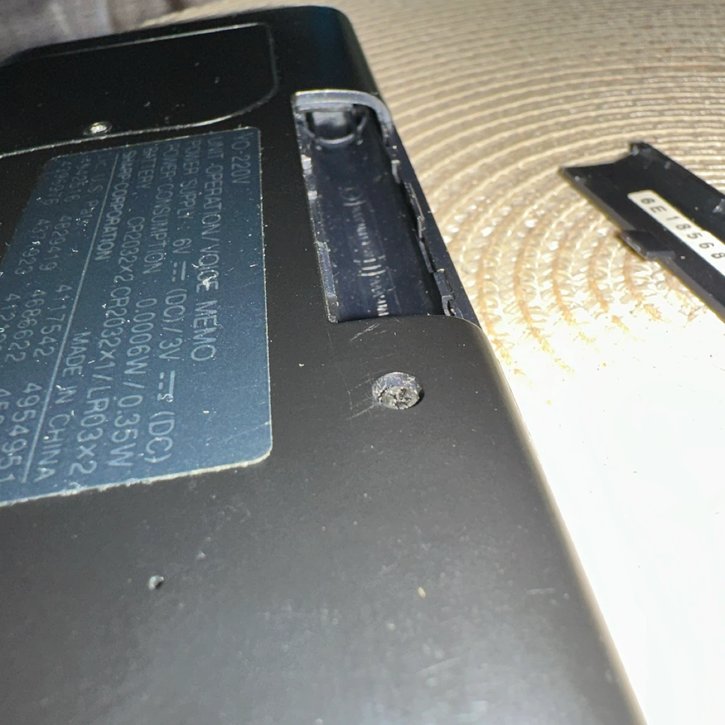 Sharp YO-220V Electronic Organizer with Voice Memo - photo 5
