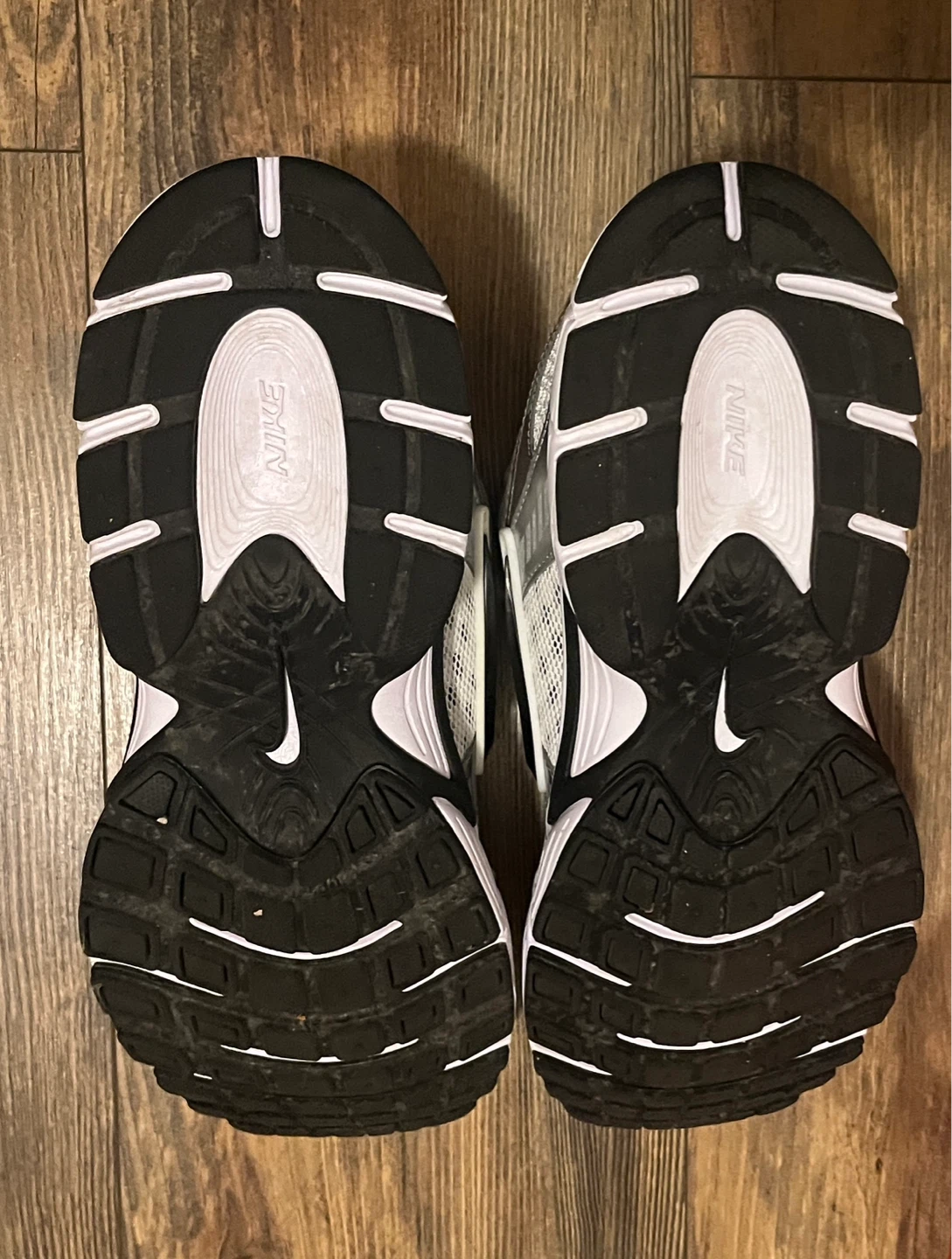 Nike V5 RNR Running Shoes White/Black/Vast Grey - photo 4