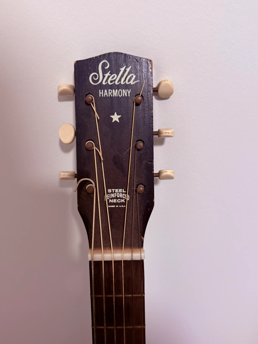Stella Harmony Acoustic Guitar - photo 2