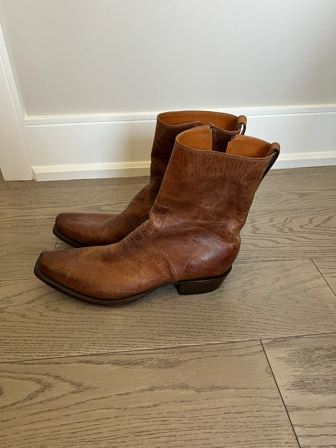 Lucchese Classics Handmade Brown Leather Boots - photo 2