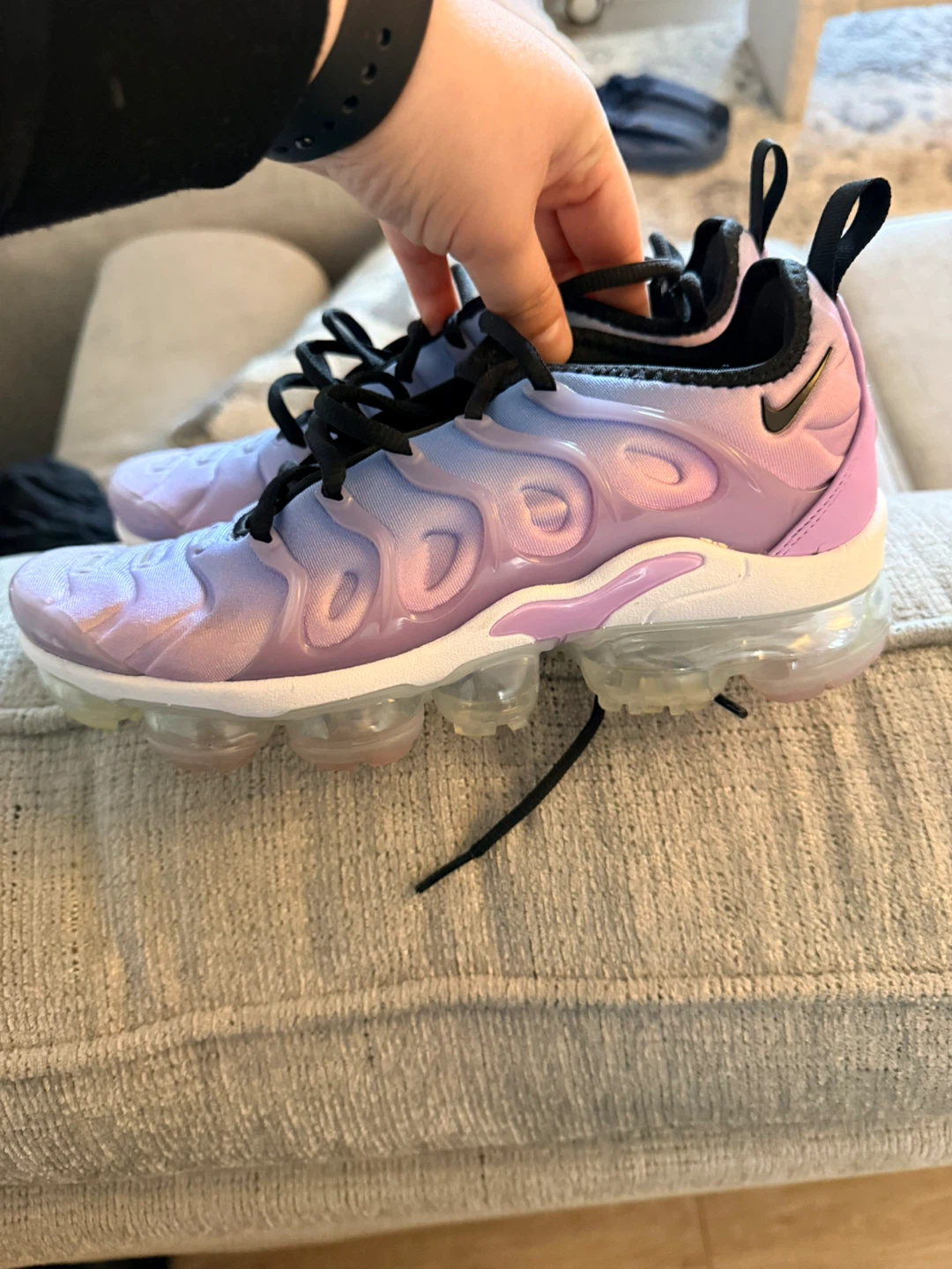 Nike Air Vapormax Plus Shoes - Purple/Pink Gradient - photo 4