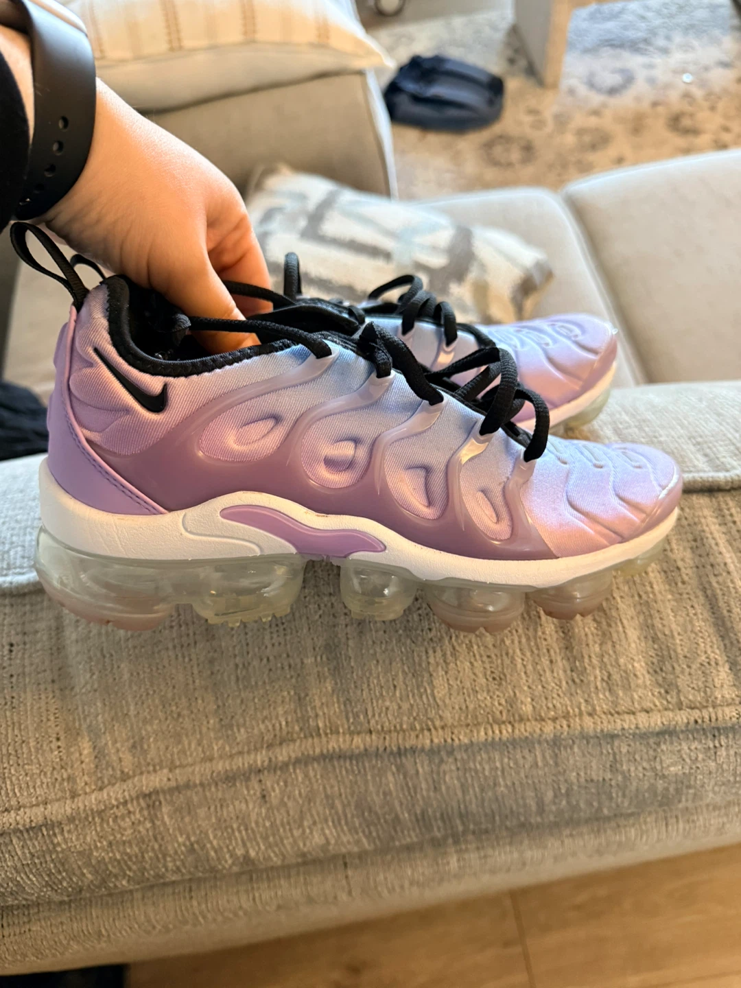 Nike Air Vapormax Plus Shoes - Purple/Pink Gradient - photo 2