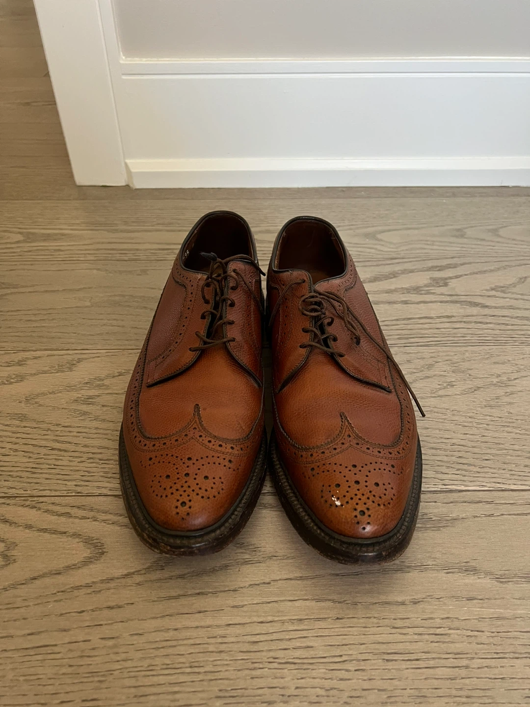 Allen Edmonds Wingtip Brogue Shoes Size 10.5 D - photo 2