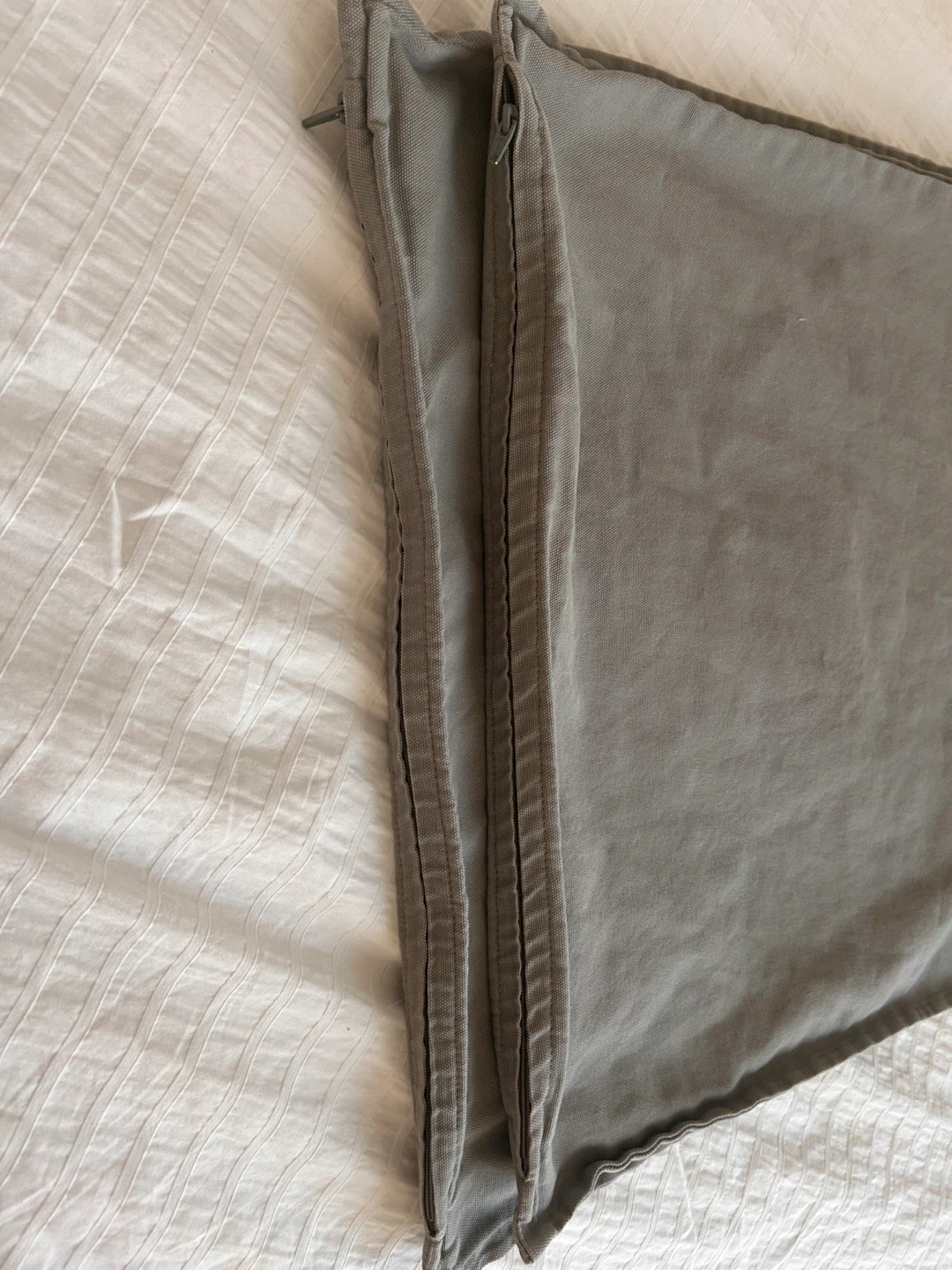 IKEA GURLI Cushion Covers (Set of 2) – Gray - photo 4