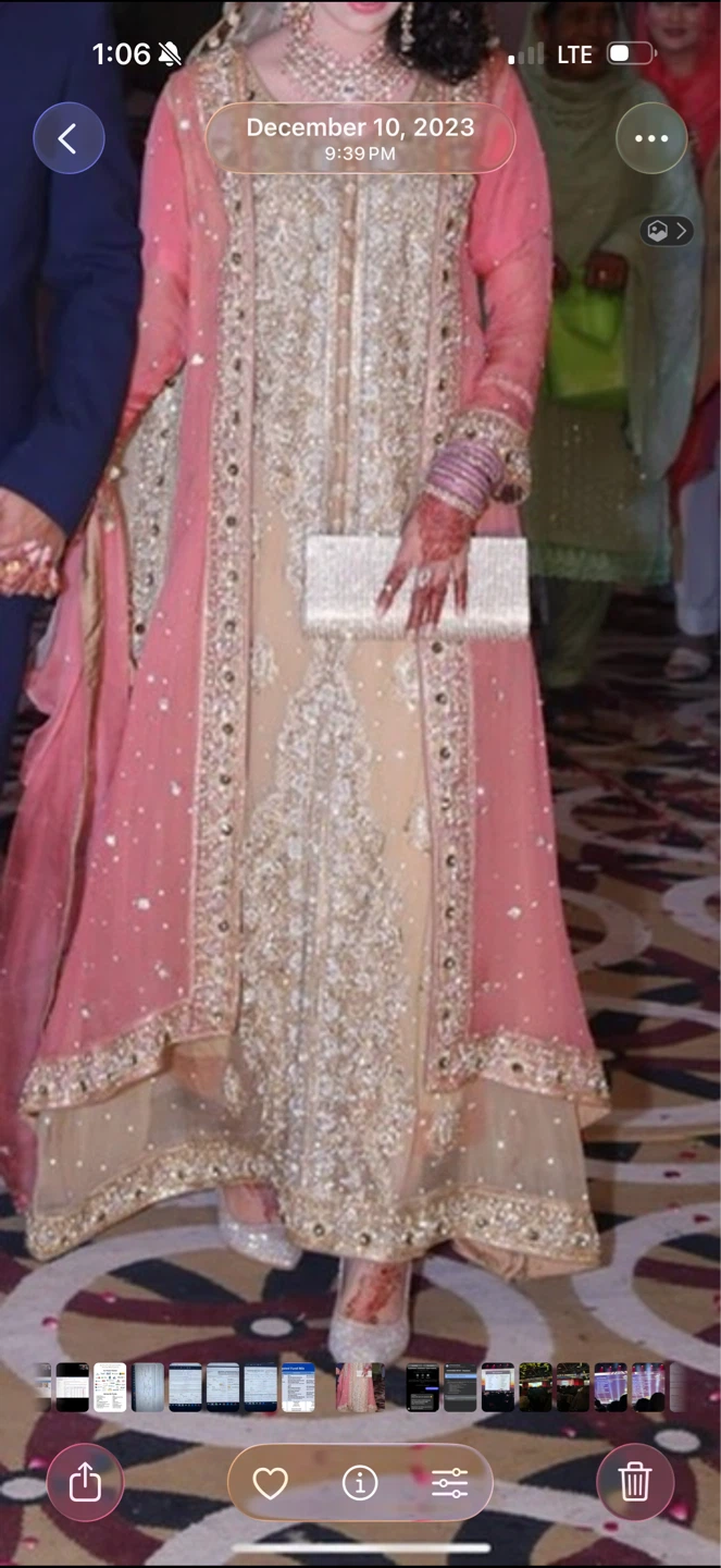 Embellished Maxi Dress with Dupatta