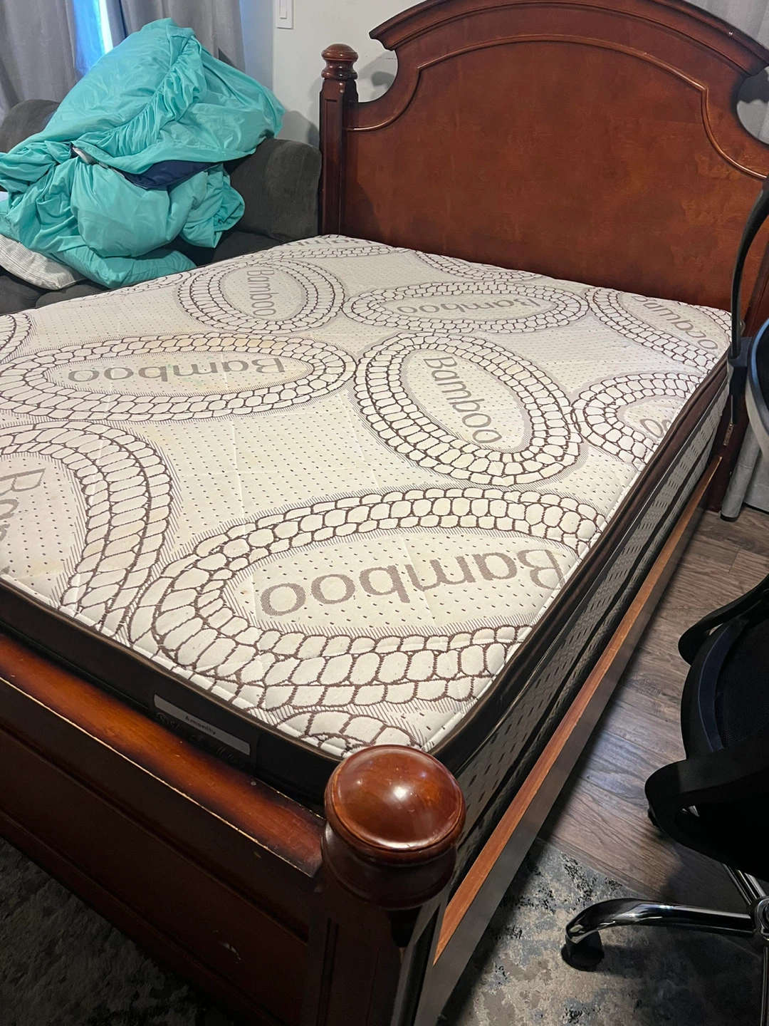 Queen Bed set and Mattress