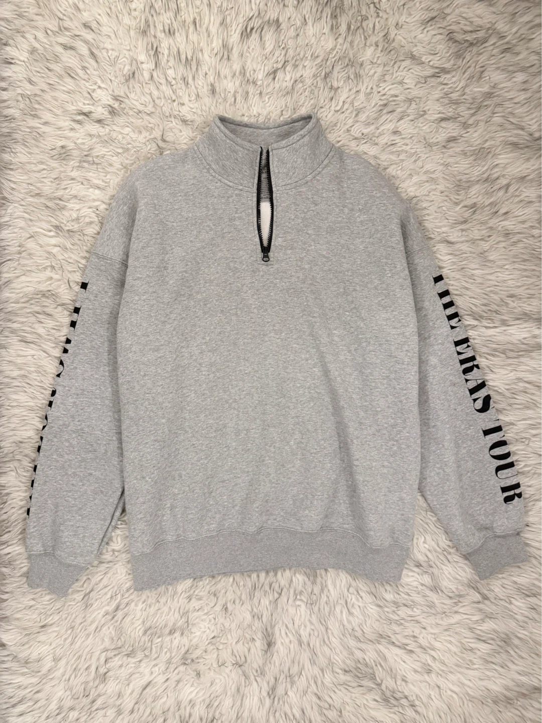 Taylor Swift ‘The Eras Tour’ Quarter Zip Pullover - Grey