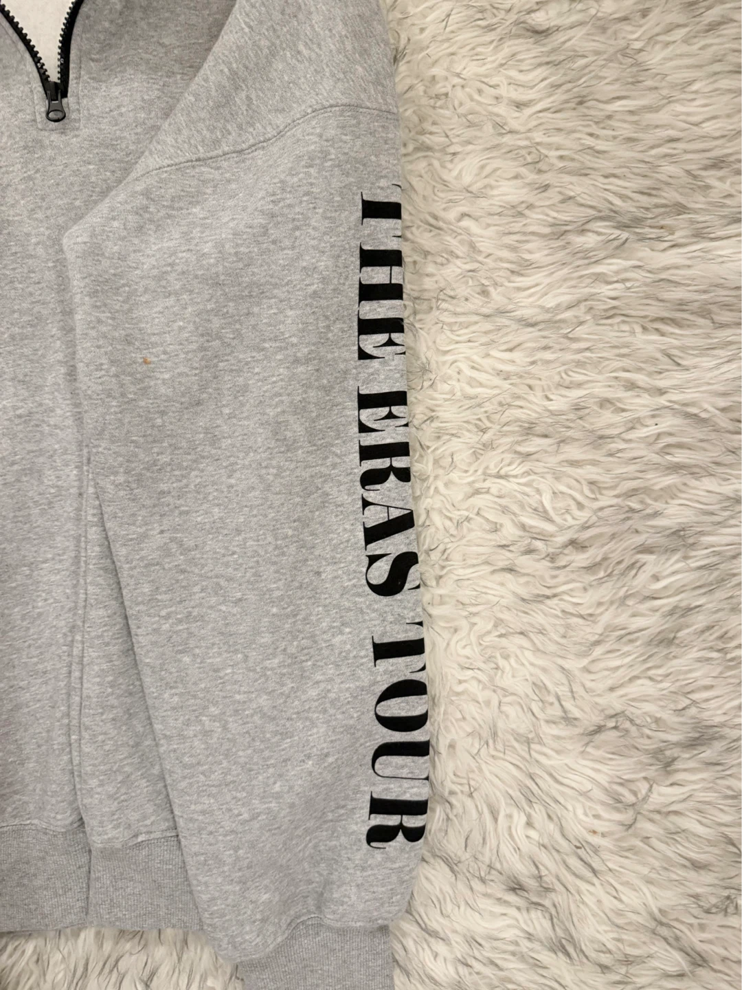 Taylor Swift ‘The Eras Tour’ Quarter Zip Pullover - Grey - photo 3