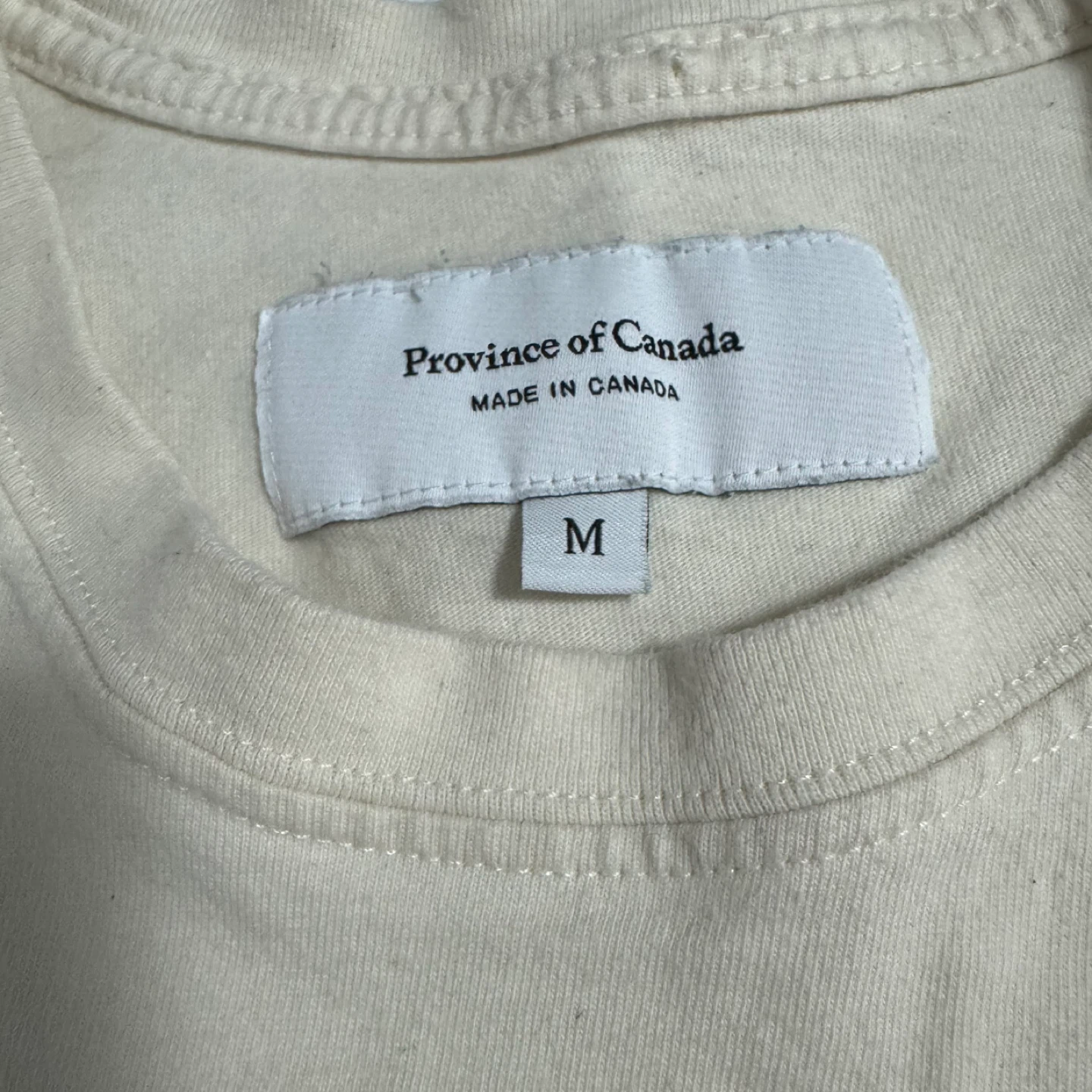 Province of Canada HIIVE EST. MMXXI T-Shirt - Cream - Medium - photo 2