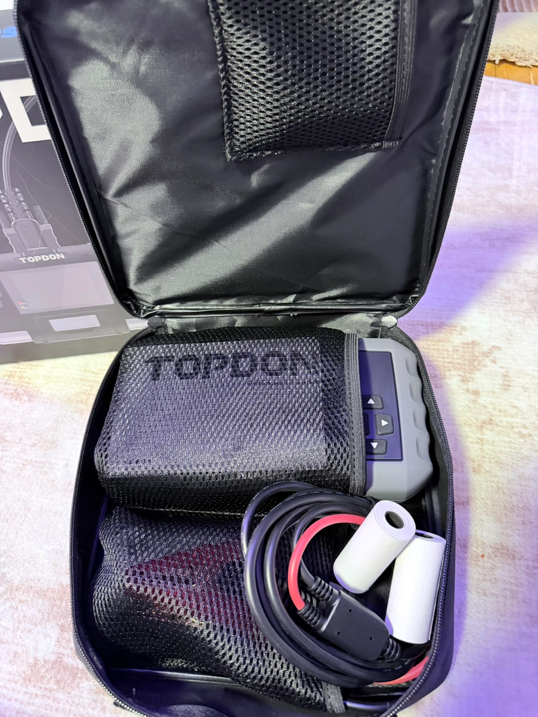 TOPDON BT600 12V/24V Car Battery Tester with Built-in Printer - photo 3
