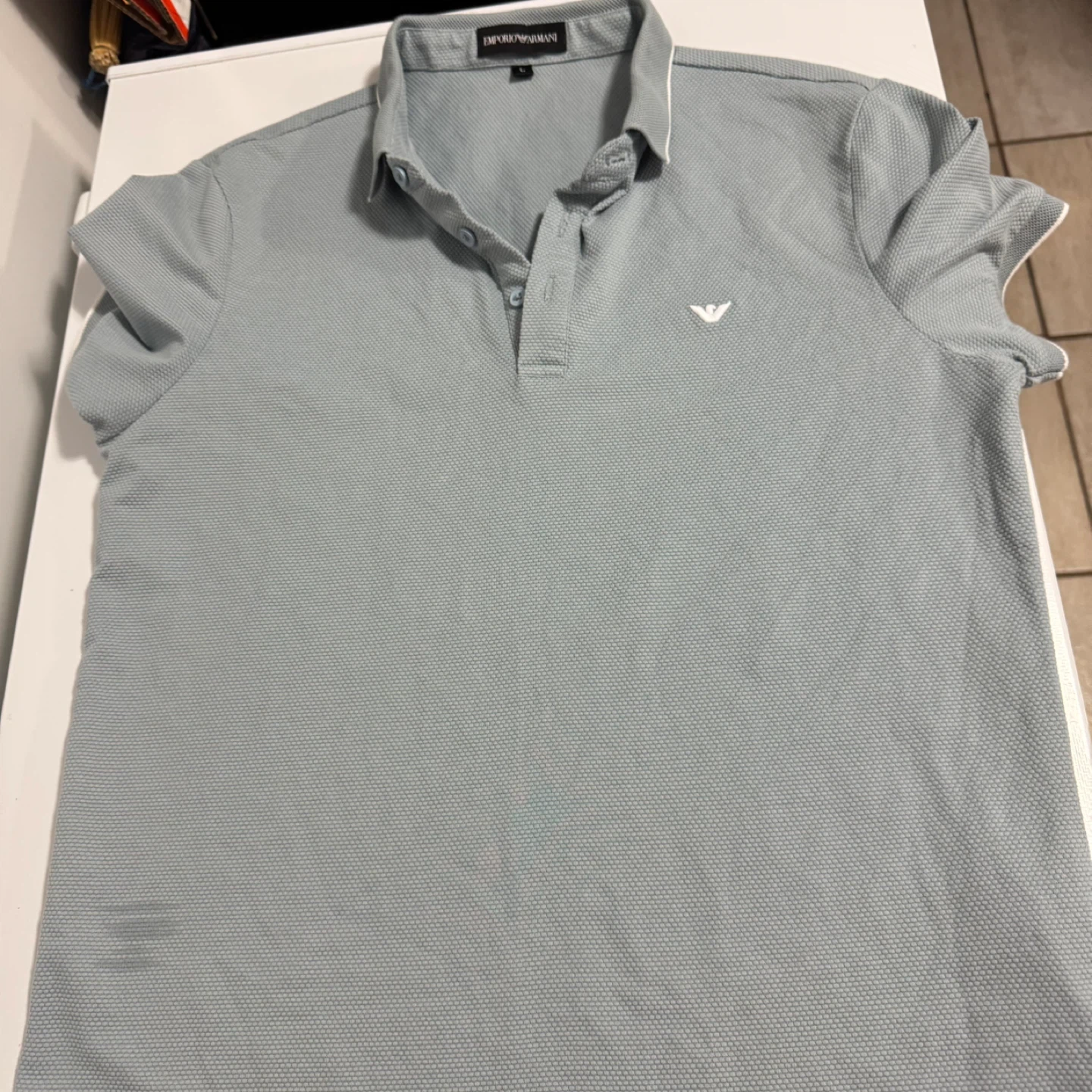 Emporio Armani Men's Polo Shirt - Size L