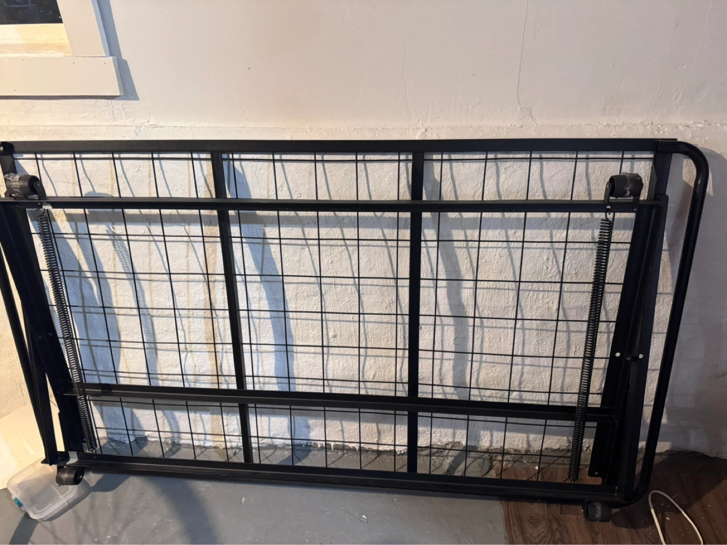 Folding Bed Frame heavy metal twin