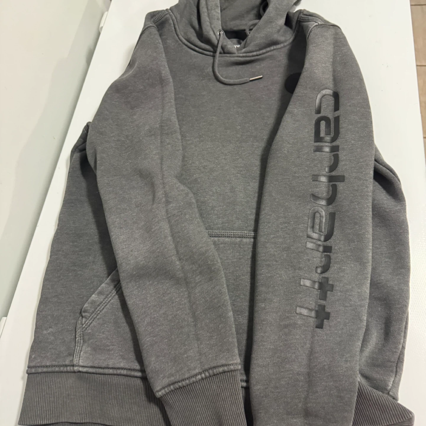 Carhartt Relaxed Fit Hoodie - Charcoal Grey - XS - photo 3