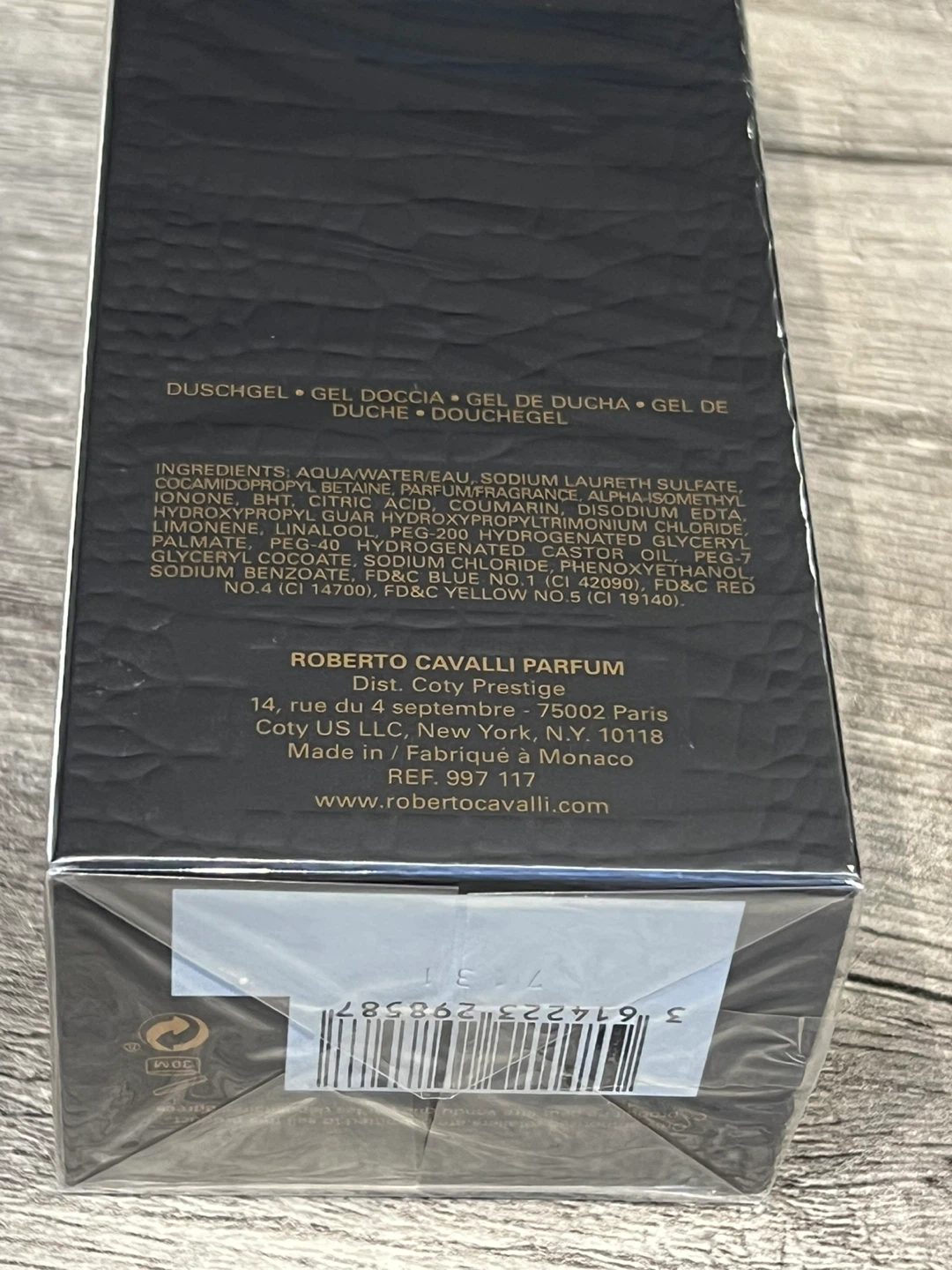 Roberto Cavalli Uomo Silver Essence Perfumed Shower Gel - photo 2