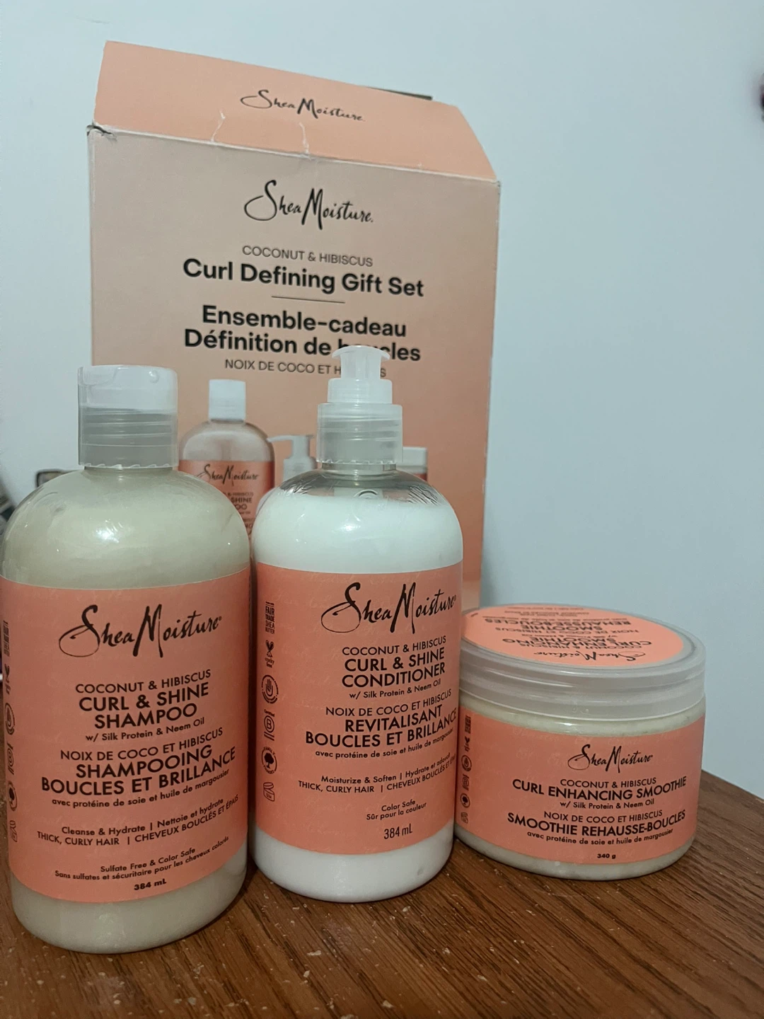 Shea Moisture Curling Hair Set
